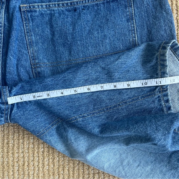 MARITHE FRANCOIS GIRBAUD Jean Shorts Blue Cotton Denim Jorts Men’s SZ 42 - Picture 13 of 16